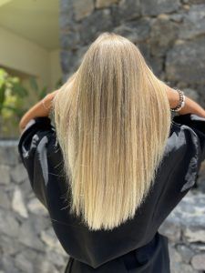 cabellera rubia